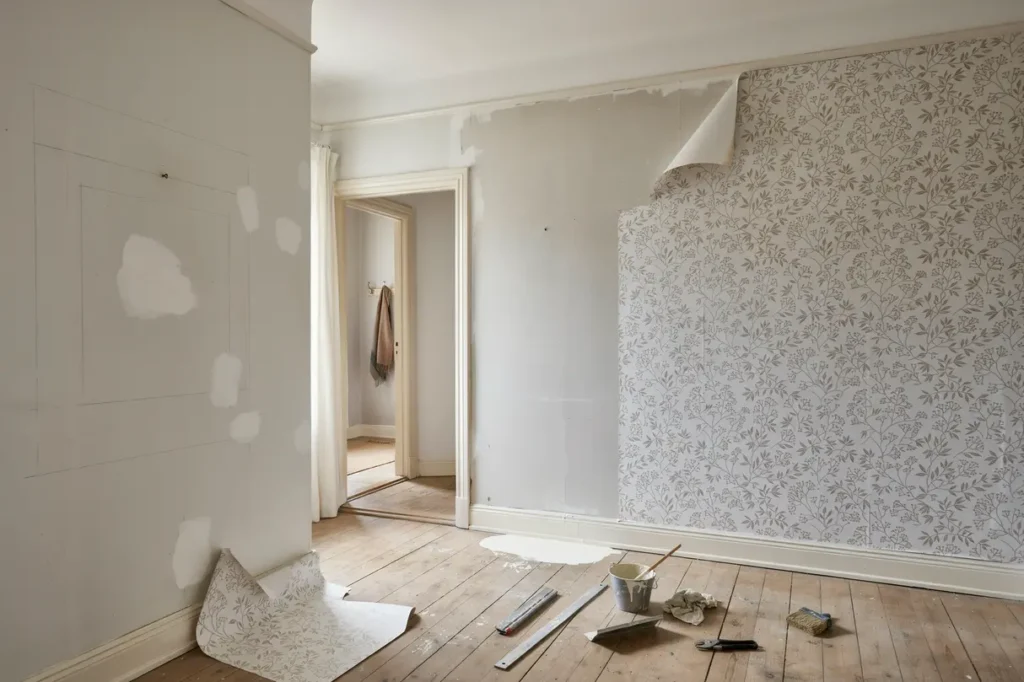 tapetsering hemma s v ljer du r tt tapet m nster och underarbete f r ett snyggt resultat